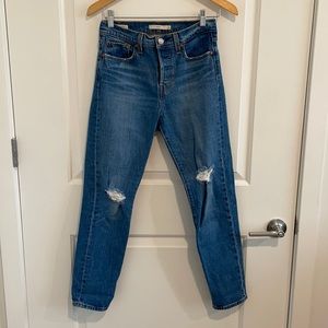Levi’s wedgie icon straight leg jeans